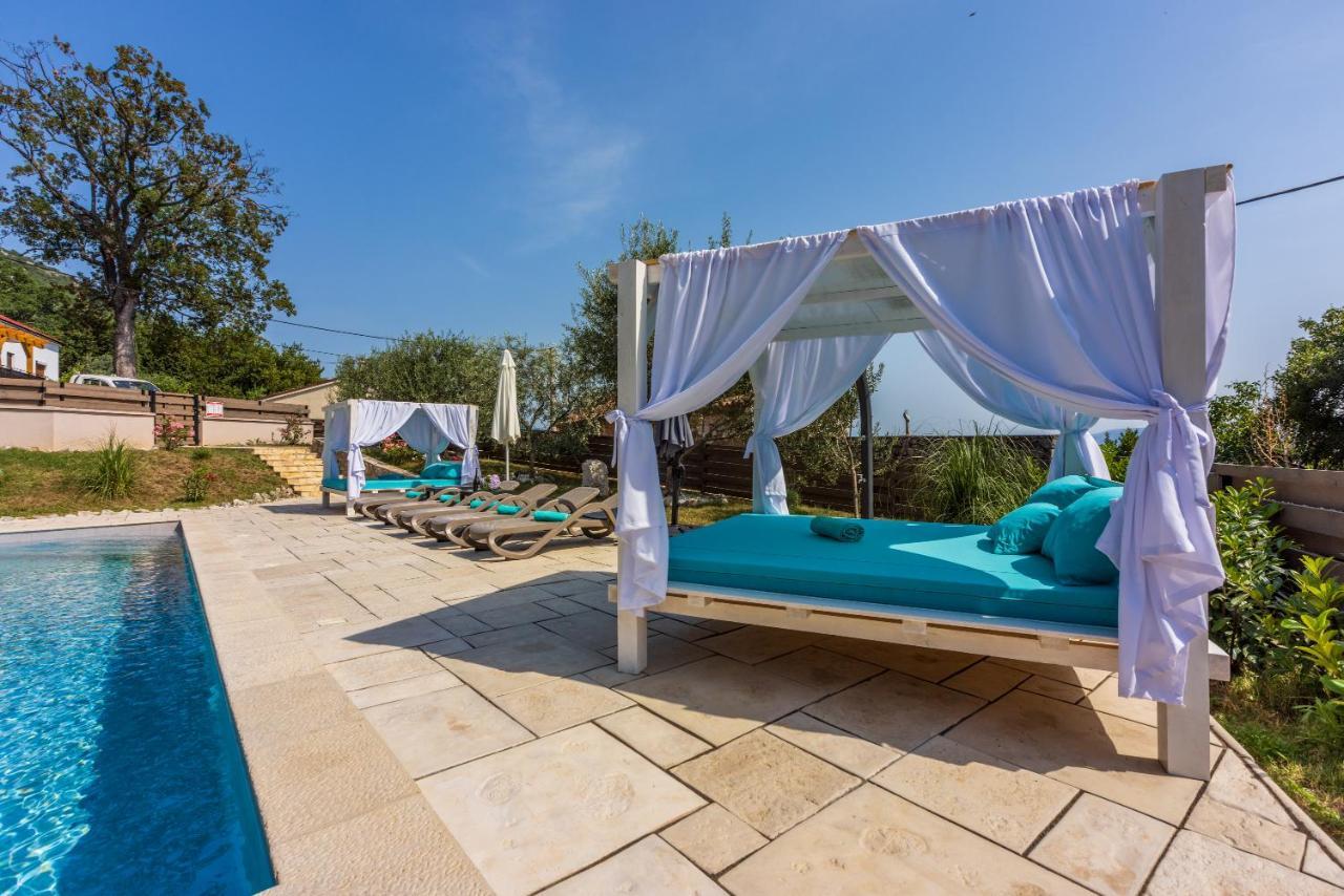 Villa Valentina - Private Pool 10X5, Whirpool And Sea View Bribir  Exterior foto