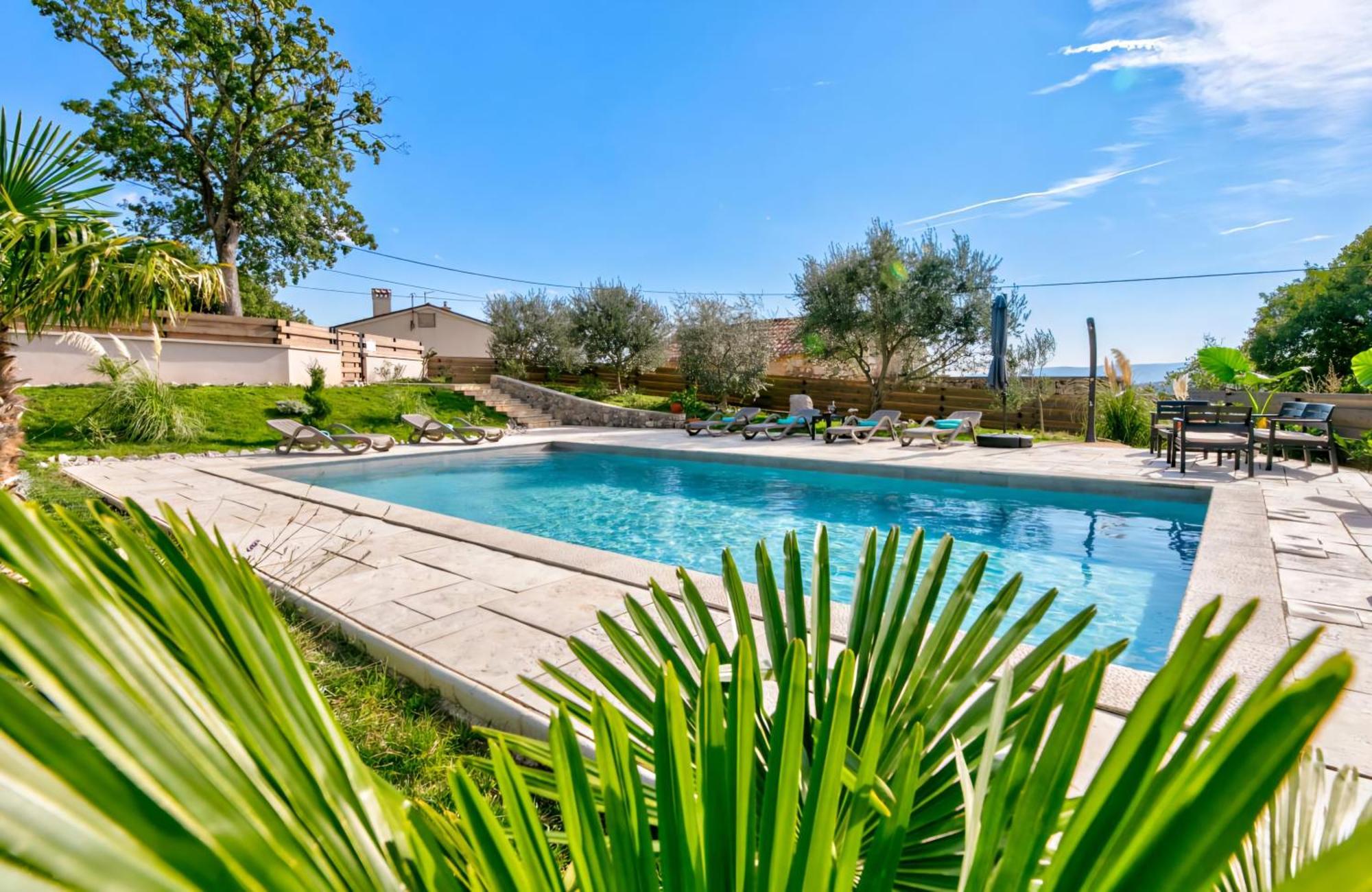 Villa Valentina - Private Pool 10X5, Whirpool And Sea View Bribir  Exterior foto